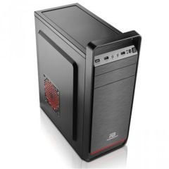 PowerBoost VK‑A005S 250 W ATX kulplu Shiny Piano Siyah Kasa (JBST‑VKA005S) – 250 W Güç Kaynağlı, Mid‑Tower, ATX Uyumluluk, 7 Genişleme Yuvası, USB 2.0 x2, Kulaklık/Mikrofon Jakı, 24 Ay Garanti
