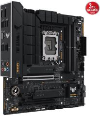 ASUS TUF GAMING B760M-PLUS Intel B760 LGA1700 DDR5 7200MHz (OC) M.2 mATX Anakart