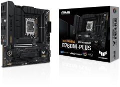 ASUS TUF GAMING B760M-PLUS Intel B760 LGA1700 DDR5 7200MHz (OC) M.2 mATX Anakart