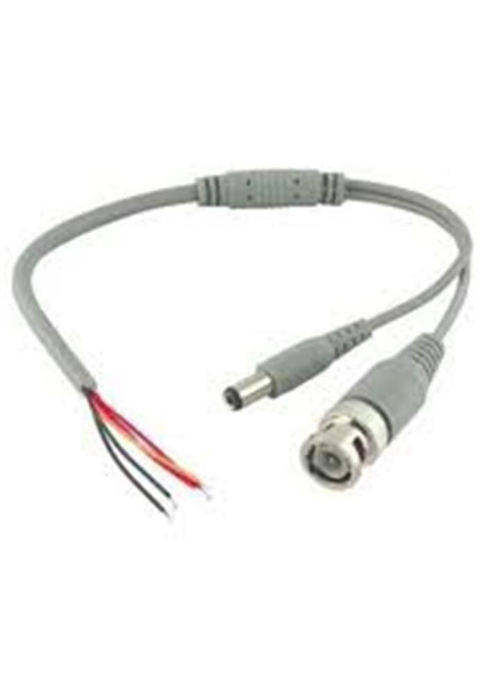 Seenergy Hazır BNC ve Power DC Jack (5.5mm x 2.1mm) 30cm Kamera Bağlantı Kablosu 10'lu Paket