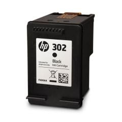 HP 302 Siyah (Black) Orijinal Mürekkep Kartuşu (F6U66AE)