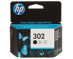 HP 302 Siyah (Black) Orijinal Mürekkep Kartuşu (F6U66AE)