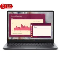Dell Latitude 3450 Pro 14 Intel Core Ultra 7 155U 16GB RAM 512GB SSD 14 inç FHD FreeDOS Taşınabilir Bilgisayar (3 Yıl Yerinde Destek)