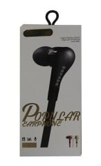 Megatech Papada PA900 Mikrofonlu Kulak İçi Kulaklık - Siyah