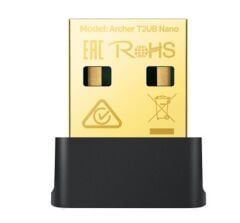TP-Link Archer T600UB Nano AC600 600 Mbps Dual Band 2.4GHz + 5GHz Kablosuz Wi-Fi + Bluetooth 4.2 USB Adaptör