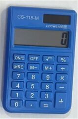 CSL CS-118-M Mavi 8 Hane Cep Tipi Hesap Makinesi