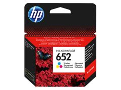 HP 652 Üç Renkli (Color) Orijinal Mürekkep Kartuşu (F6V24AE)