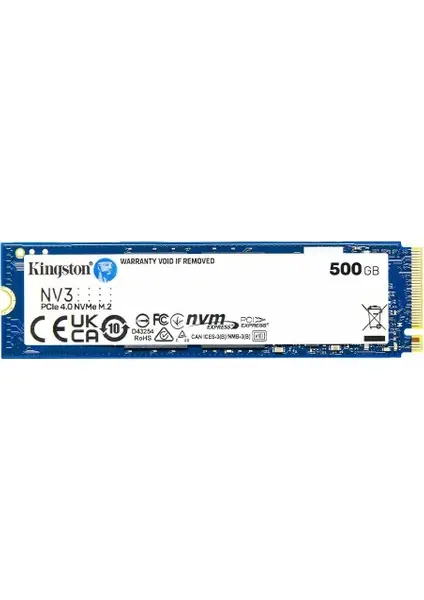 KINGSTON SNV3S 500GB NV3 NVMe 5000/3000MB/s SNV3S/500G (M.2 2280)