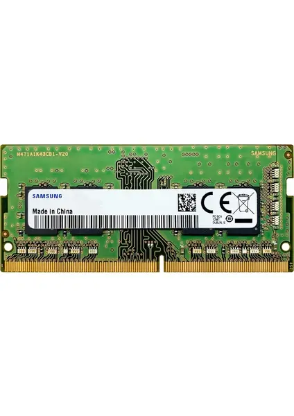 Samsung M471A4G43AB1-CWE 32 GB DDR4 3200 MHz PC4-25600 CL22 Sodimm Notebook Ram