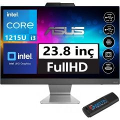Asus A3402WBAK 23.8'' All-in-One i3-1215U 8GB 512GB SSD Siyah