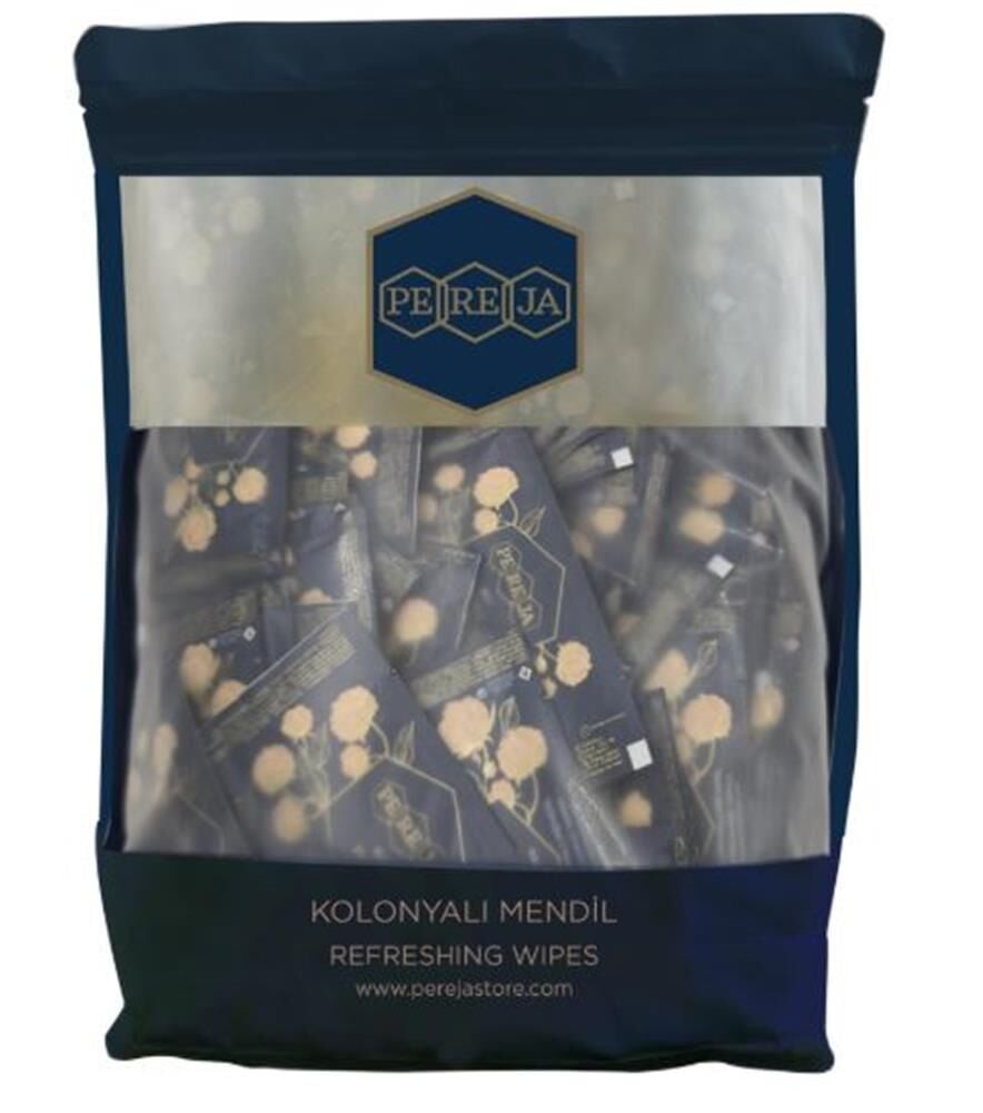 Pereja Pudra Kolonyalı Mendil 5x10 150li