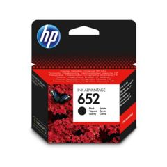 HP 652 Siyah (Black) Orijinal Advantage Mürekkep Kartuşu (F6V25AE)