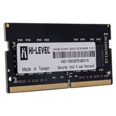 Hi-Level 16GB 3200MHz DDR4 CL22 SODIMM Notebook RAM (HLV-SOPC25600D4/16G)