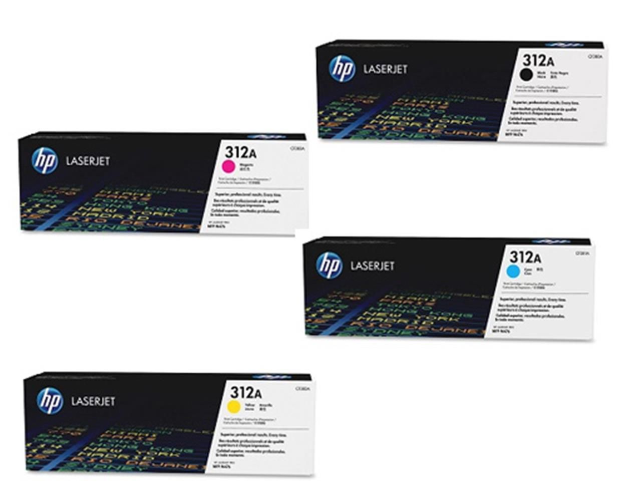 HP 312A Siyah Orijinal LaserJet Toner Kartuşu (CF380A)