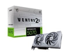 MSI GeForce RTX 5070 Ventus 2X OC White 12GB GDDR7 192 Bit DLSS 4 PCIe 5.0 Ekran Kartı