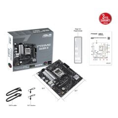 Asus Prime B650M-R AMD B650 AM5 Soket DDR5 7200MHz (OC) mATX Anakart