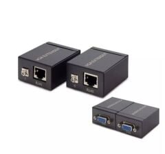 Hadron HDX1285 VGA Extender - Ethernet Üzerinden 60 Metre Görüntü Aktarıcı (RJ45 CAT5/6)
