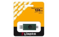 Kingston DataTraveler Duo G2 128GB USB 3.2 Gen 1 Çift Arayüzlü (USB-A & USB-C) Flash Bellek - DTDEG2/128GB
