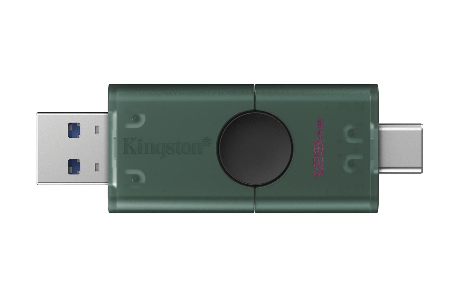 Kingston DataTraveler Duo G2 128GB USB 3.2 Gen 1 Çift Arayüzlü (USB-A & USB-C) Flash Bellek - DTDEG2/128GB