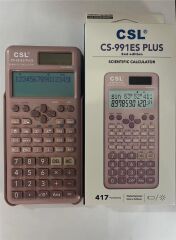CSL CS-991ES Plus-Pink 417 Fonksiyonlu Pembe Bilimsel Fonksiyonel Hesap Makinesi