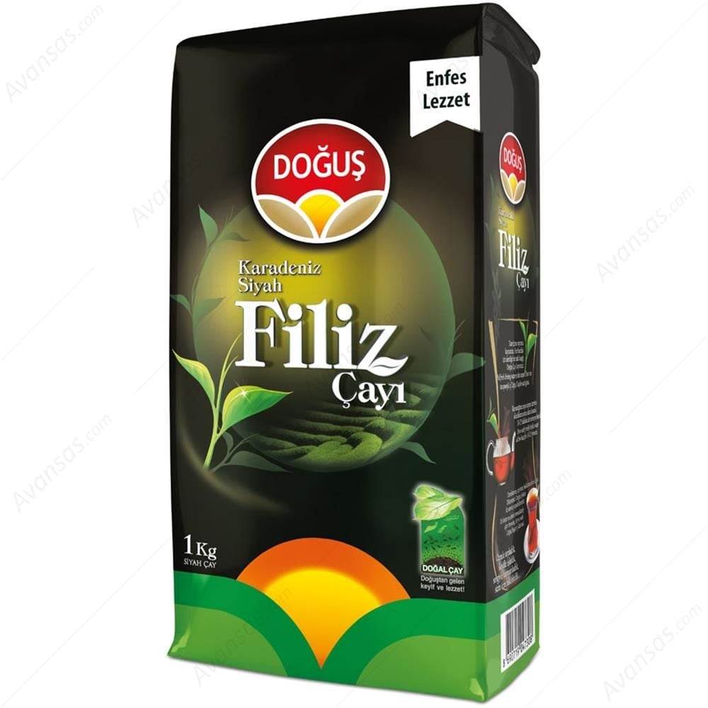 Doğuş Filiz Siyah Dökme Çay 1000 g (1 kg)
