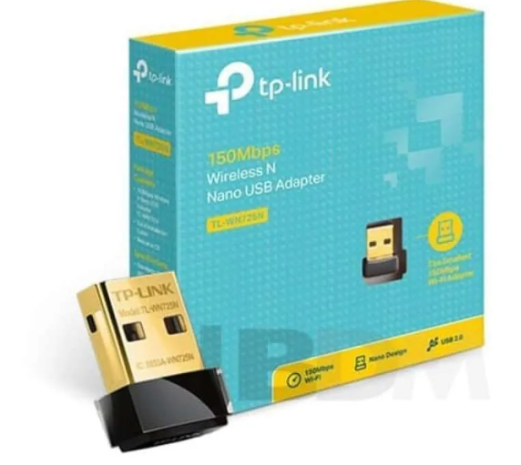 TP-Link TL-WN725N 150Mbps Nano USB Wireless N Wi-Fi Adaptör TL-WN725N Mini Kablosuz Ağ Adaptörü