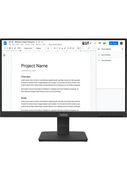 21.5 LENOVO ThinkVision S22-4e 64CBKAT6TK FHD IPS