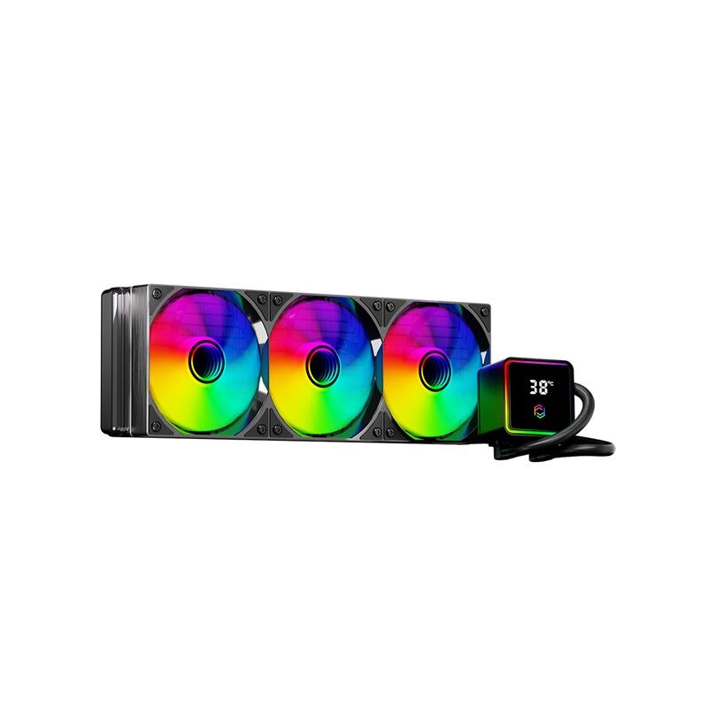 Frisby FCL-360B 360mm ARGB Adreslenebilir RGB Siyah Sıvı İşlemci Soğutucu