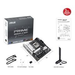 Asus PRIME B840M-A WIFI AMD B840 AM5 DDR5 7600MHz (OC) HDMI 2xDP 3x M.2 Wi-Fi 6E mATX Anakart