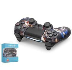 NODAR ND400AD PS4 Uyumlu Kablosuz GamePad Oyun Kolu - Çok Renkli