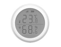 Imou ZTM1 Kablosuz Alarm-Sıcaklık ve Nem Dedektörü ZigBee 2.4 GHz DC 3 V (2 × AAA) LCD Ekran Buzzer ≥85 dB –10 °C +55 °C, Standby ≤30 μA, Çatı