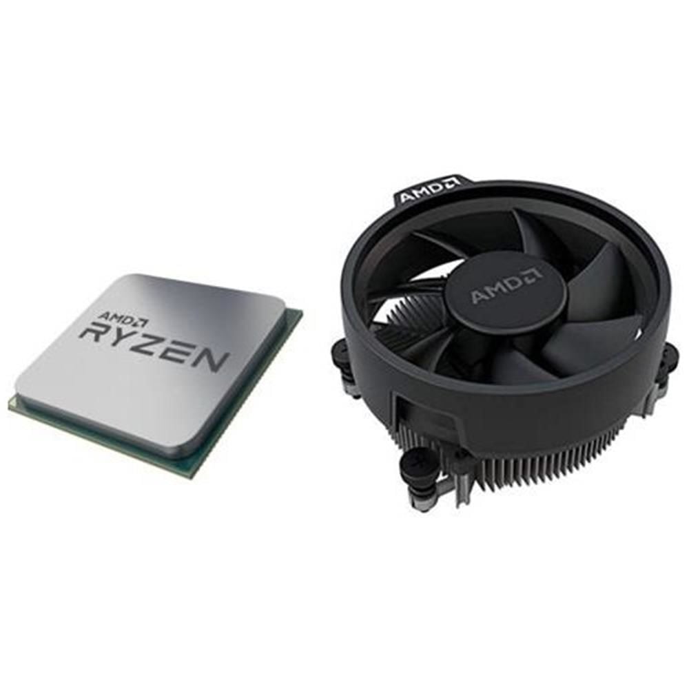AMD Ryzen 5 5600 (TRAY) 3.5 GHz – Turbo 4.4 GHz 6 Çekirdek 12 İzlek 35 MB Önbellek AM4 Soket Fansız İşlemci