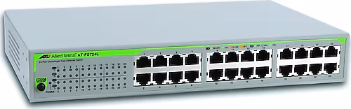 Allied Telesis AT-FS724L-50 24 Port 10/100TX Unmanaged Fast Ethernet Switch