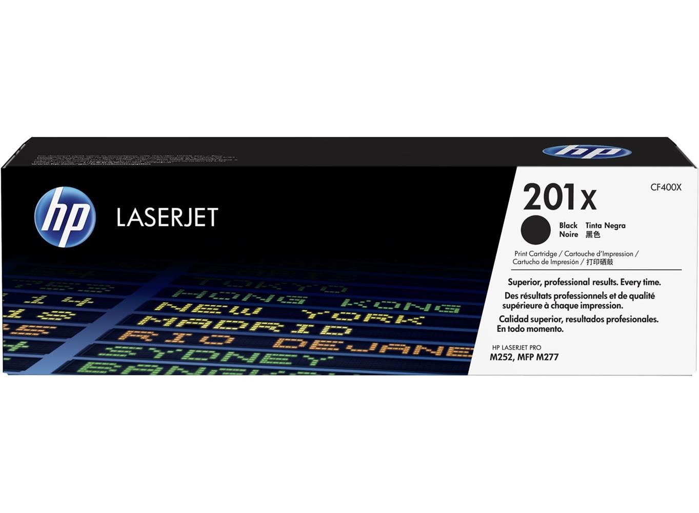 HP 201X Black (Siyah) High Yield (Yüksek Kapasite) Original LaserJet Toner - LaserJet Pro M252 / M277 (CF400X)