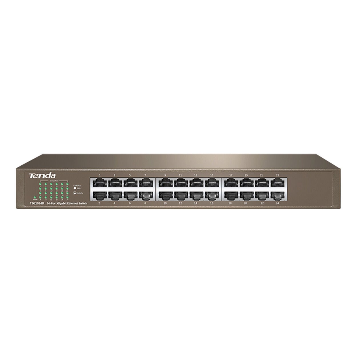 Tenda TEG1024D 24-Port Gigabit Masaüstü/Rackmount Metal Kasa Switch