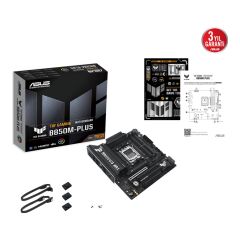 Asus TUF GAMING B850M-PLUS AMD B850 AM5 DDR5 8000MHz (OC) HDMI DP 2x M.2 2.5GbE mATX Anakart