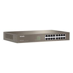 Tenda TEG1016D 16-Port 10/100/1000Mbps Gigabit Ethernet Masaüstü/Rackmount Rack Tipi Switch
