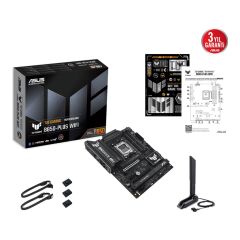 Asus TUF GAMING B850-PLUS WIFI AMD B850 AM5 DDR5 8000MHz (OC) HDMI DP 3x M.2 Wi-Fi 7 ATX Anakart