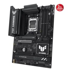 Asus TUF GAMING B850-PLUS WIFI AMD B850 AM5 DDR5 8000MHz (OC) HDMI DP 3x M.2 Wi-Fi 7 ATX Anakart