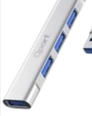 Qport Q-UC204 USB 2.0 to 4 Port USB Çoklayıcı Hub, Tak-Çalıştır Taşınabilir Çoklayıcı