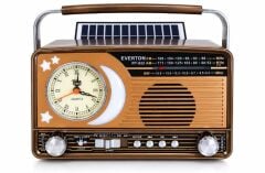 Everton Rt-622  Bluetooth Fm-Usb-Tf-Aux  Şarjlı Nostaljik Radyo