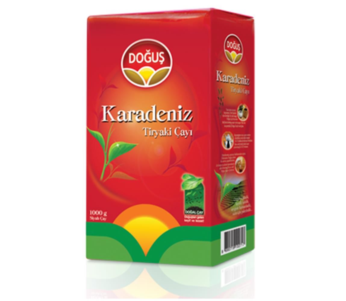 Doğuş Karadeniz Tiryaki Siyah Dökme Çay 1000 g (1 kg)