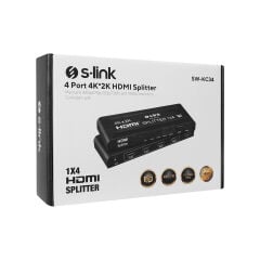 S-LINK SW-KC34 4 Port 4K*2K HDMI Splitter