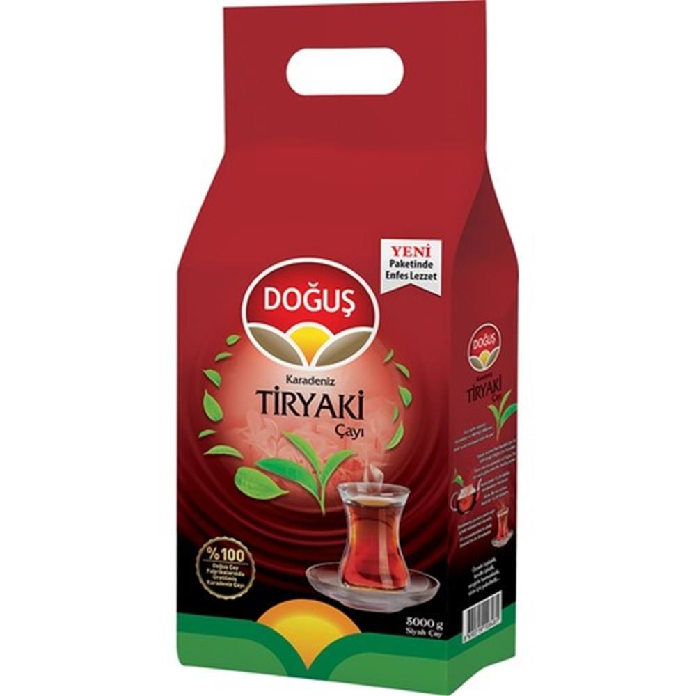 Doğuş Karadeniz Tiryaki Siyah Çay 5 kg (Dökme Çay)