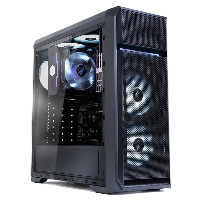 ZALMAN N5OF 600W Güç Kaynağı Dahili 4×120 mm Fanlı ATX Mid Tower Siyah PC Kasası