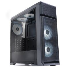 ZALMAN N5OF 600W Güç Kaynağı Dahili 4×120 mm Fanlı ATX Mid Tower Siyah PC Kasası