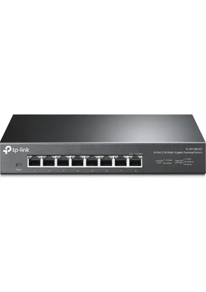 TP-LINK TL-SG108-M2 8 PORT 2.5G MULTI GIGABIT YÖNETİLEBİLİR METAL KASA SWITCH