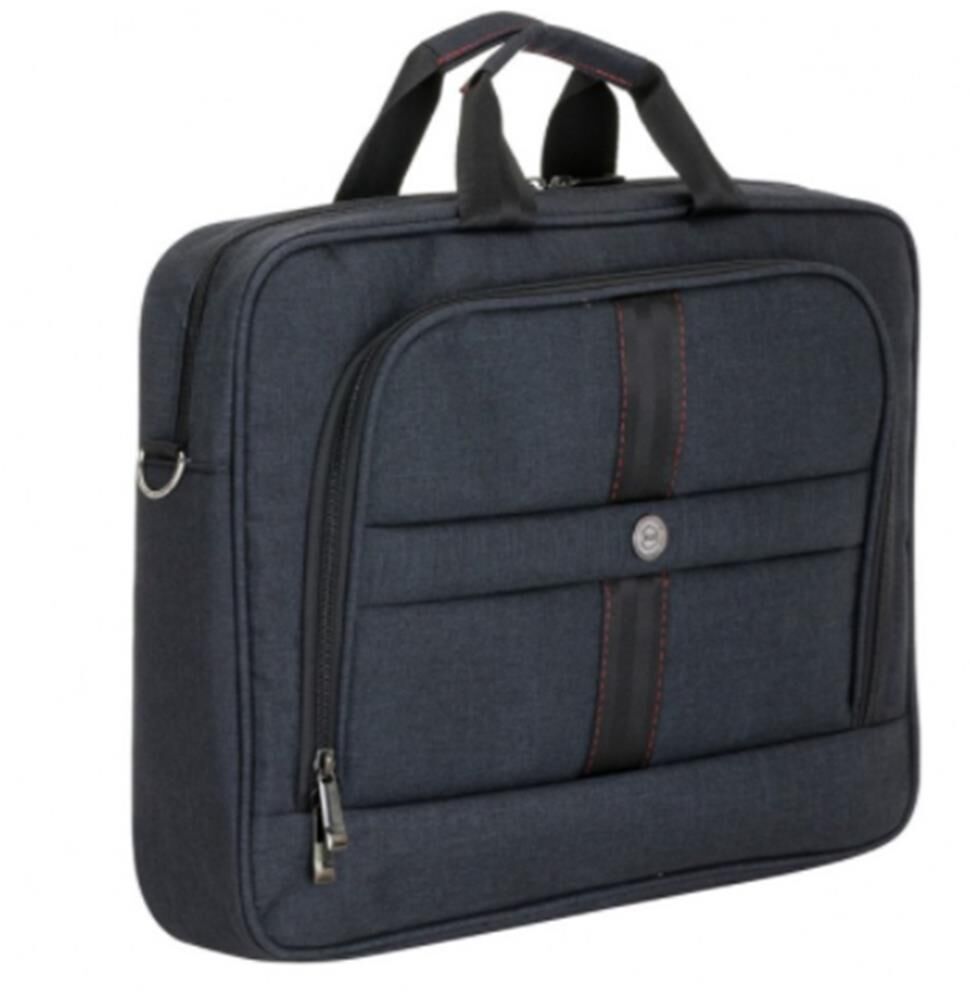 PLM Bergamin 15.6'' Siyah Notebook Sırt Çantası, Laptop Bölmeli ve Rahat Taşıma Özellikli