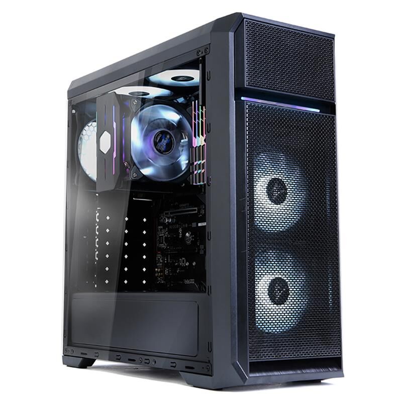 ZALMAN N5OF PSU YOK 3 × 120 mm Beyaz LED Fanlı ATX Mid Tower Siyah Kasa — PSU'suz, 7 genişleme yuva destekli