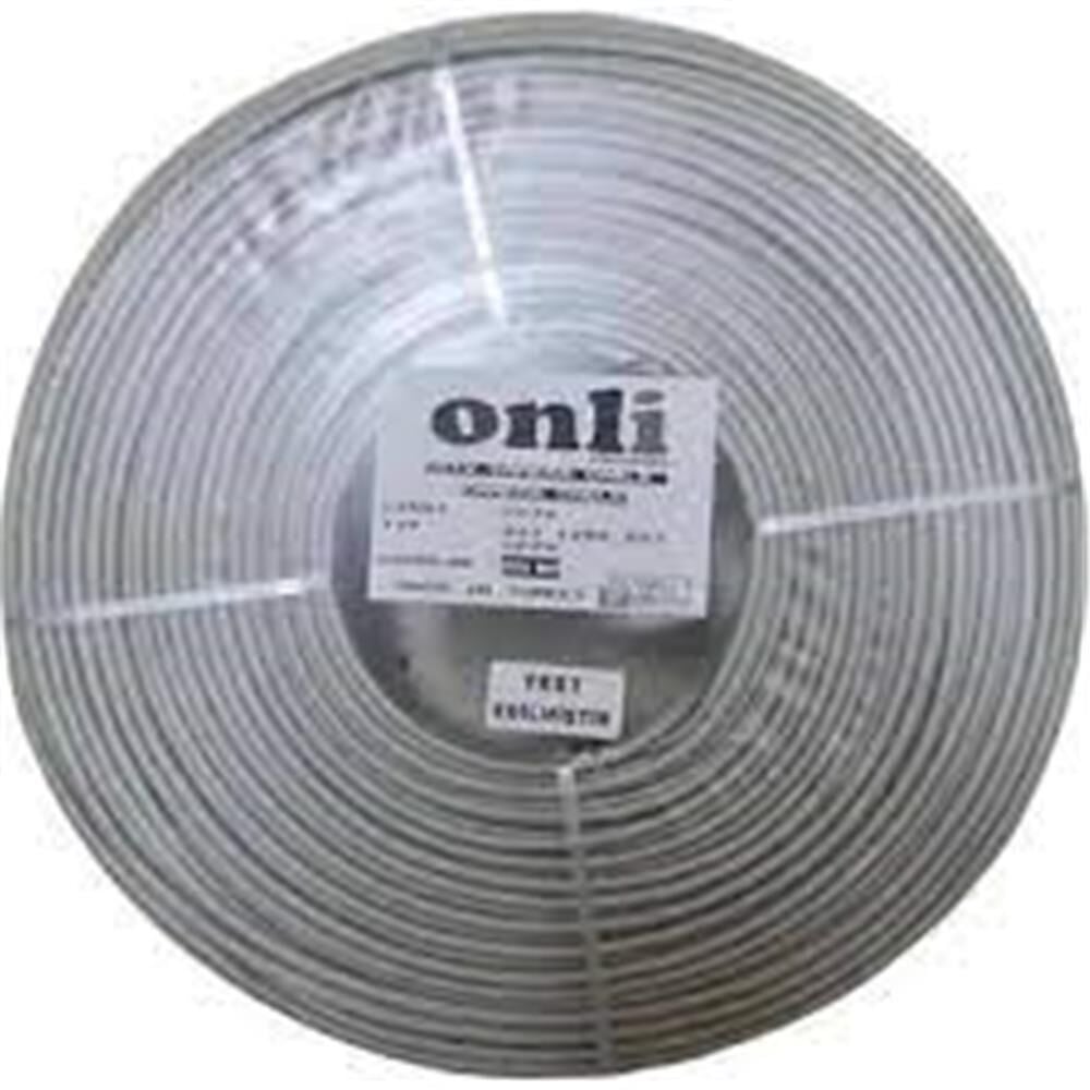 Onli 4+1 1x0,50 mini Coax 2x0,22mm 2x0,50mm 100 metre CCA Kamera Kablosu